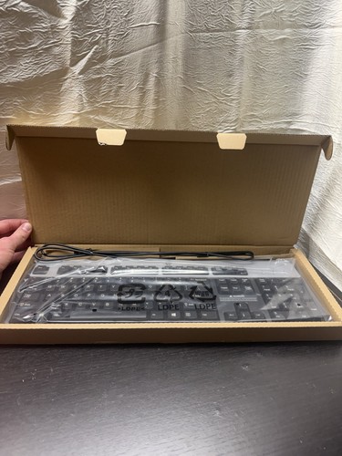New usb wired keyboard - new, hp